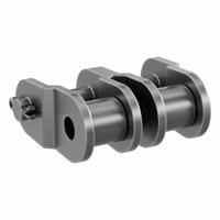 DAYTON Offset Link: For Std Roller Chains, 50, Double Strand, 5/8 in Pitch, Steel, 5 PK (MPN 2YEF7). Key specifications — Link Type: Offset.