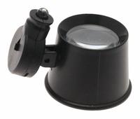 AVEN Eye Loupe With LED Light: 10X Power, 2-1/2 in Focal Distance, 1.50 in Lens Dia, 16D Diopter (MPN 26034-LED). Key specifications — attr1183318: 2-1/2 in; attr1183324: AVEN; attr1183319: 1.50 in; attr1183320: 16D.