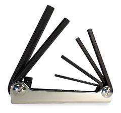 EKLIND Hex Key Set: 1 - 5 Pieces, Fold-Up Hex, Folding, Metric, Std End, Short, 1 Pieces, 6 Tips (MPN 21151). Key specifications — attr1205553: Not Tether Capable; attr1205554: EKLIND; attr1205568: Black Oxide; attr1293176: 1 - 5 Pieces.