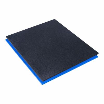 5S SHADOW FOAM Toolbox Foam: Black/Blue, 18 in Overall Wd, 36 in Overall Lg - Tool Storage Foam Inserts