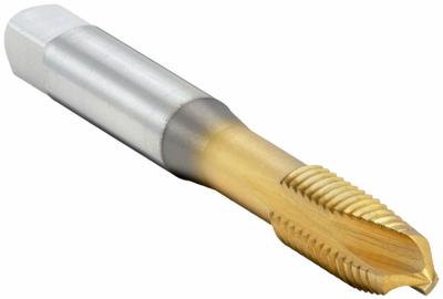 OSG Spiral Point Tap: M8x1 Metric, H6 / 4H-6H, 3 Flute, Plug Chamfer - Spiral-Point Taps for Aerospace Materials