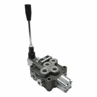 HYDRO CUSTOM Hydraulic Directional Control Valve: Four-Way / Three Positions, Motor Center, 1 Spools (MPN 228953). Key specifications — attr1017968: HYDRO CUSTOM; attr1017969: Motor Center; attr1018005: Detent.