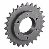 TSUBAKI Sprocket: For 50 Chain, 26 Teeth, 5.185 in Pitch Dia, 5.52 in Outside Dia, Steel (MPN 50SDS26). Key specifications — attr85388: TSUBAKI; attr305233: SDS.