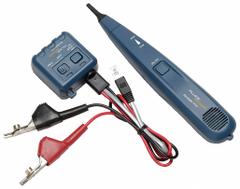 FLUKE NETWORKS Tone and Probe Kit: 26000900, Speaker Probe/Tone Generator, Voice/Data Cable, RJ11. Key specifications — Adapters Included: RJ11; Data Logger: No; Wire Mapping Detections - New: Opens; Alert Type: Light; Battery Chemistry: Alkaline; Connector Type: RJ11; Manufacturer Part Number: 26000900; Testing Functions: Tone Generation.