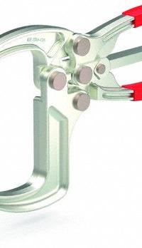 DE-STA-CO Toggle Clamp: Two-Way Trigger, 2 Spindles, Steel, 10 lbf Holding Capacity - Min (MPN 484). Key specifications — attr670901: Steel; attr670899: Two-Way Trigger; attr670900: M10; attr668205: DE-STA-CO.