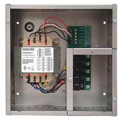 FUNCTIONAL DEVICES INC / RIB Low Voltage Power Supply: 500 VA Power Rating, 24V AC, Circuit Breaker (MPN PSH500A-LVC). Key specifications — Brand: FUNCTIONAL DEVICES INC / RIB; Input Voltage: 120V AC; Includes On/Off Switch: Unit On/Off Switch; Mounting: Wall; Output Voltage: 24V AC; Wire Connection Type: Wire Leads.