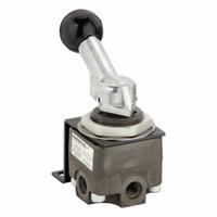 ENERPAC Hydraulic Directional Valve: 4.5 gpm Max Flow Rate, Three Positions, #4 SAE O-Ring Boss, VMT (MPN VMTD003). Key specifications — attr1018253: ENERPAC; attr1018249: VMTD003; attr1018300: Manual; attr1018289: VMT; attr1416406: #4 SAE O-Ring Boss.