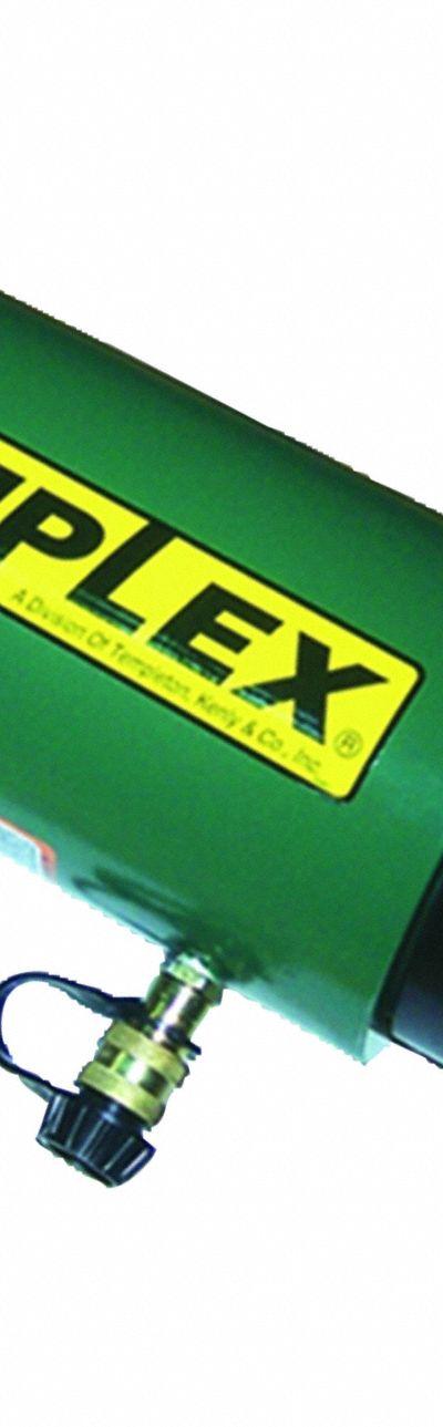 SIMPLEX Pull Hydraulic Ram: 50 ton Nominal Capacity - Eye-End Pull Rams