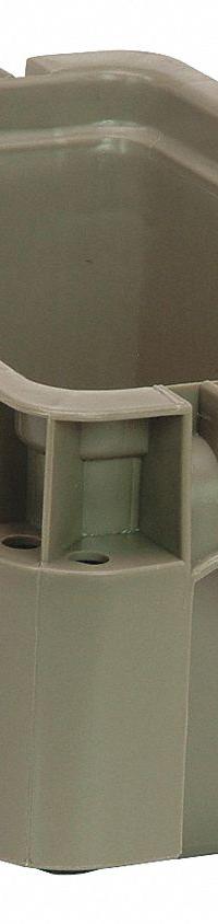 QUANTUM STORAGE SYSTEMS Straight Wall Tote: 0.7 gal, 12 in x 7 1/2 in x 5 in, Stacking Capable, Gray (MPN RSO1207-5). Key specifications — Material: Plastic; Stackable: Stacking Capable; Brand: QUANTUM STORAGE SYSTEMS.