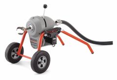 RIDGID Sectional Drain Cleaning Machine: Corded, K-1500SP, 4 in Max. Pipe Dia., 10 Sections