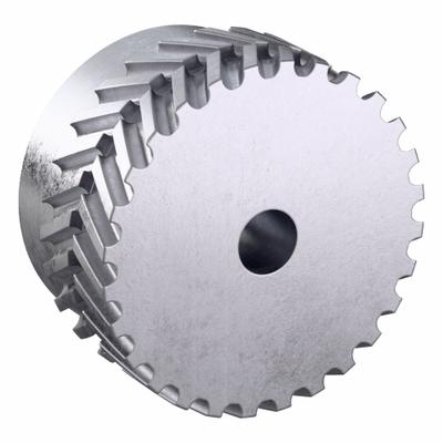 CONTINENTAL Gearbelt Pulley: Plain, 8 mm Pitch, For 25 mm Belt Wd, 28 Teeth - Plain-Bore Timing Pulleys with Hub