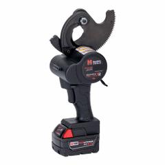 HUSKIE TOOLS Cable Cutter: REDLITHIUM™, 1500 MCM Aluminum/1590 MCM ACSR/750 MCM Copper, Inline, 5 Ah (MPN REC-RL754M-1). Key specifications — attr531858: (1) Charger; attr531873: Yes; attr531847: REDLITHIUM™; attr531859: 750 MCM Copper; attr531884: Cable Cutter Kit; attr531849: HUSKIE TOOLS.