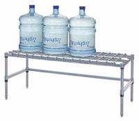 QUANTUM STORAGE SYSTEMS Modular Dunnage Unit: 14 in x 24 in x 60 in, Epoxy Coated Steel, Gray (MPN 246014DGY). Key specifications — Finish: Epoxy Coated; Color: Gray; Brand: QUANTUM STORAGE SYSTEMS; Material: Epoxy Coated Steel; Included: Wire Top Cover.