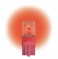 APPROVED VENDOR Compact LED Bulb: LED, Plastic Wedge (W2.1x9.5d), (T) Tubular, T3-1/4, 24V DC, Red (MPN LM1024WB-R). Key specifications — Brand: APPROVED VENDOR; Voltage: 24V DC; Bulb Shape: T3-1/4; Light Color: Red; Trade Number: 152, 400, 464, 585, 655, 656, 657.