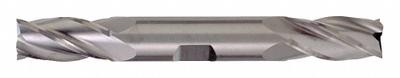 CLEVELAND Square End Mill: Carbide, Double End, 4 Flute, 5/32" Mill Dia, 5/16" LOC - Double-End Carbide Square End Mills for Aluminum