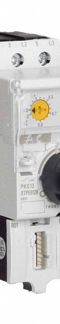 EATON Manual Motor Protector Base: Manual Motor Protector Base, XTPE012B. Key specifications — Manufacturer Part Number: XTPE012B; Brand: EATON; Compatible with Series: XT IEC.
