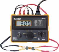 EXTECH Milli Ohmmeter: 200 microohm to 2 kiloohm, Digital, Insulation Resist/Low Resist (MPN 380462-NIST). Key specifications — Brand: EXTECH; IP Rating: Not Rated; Tester Type: Milli Ohmmeter.