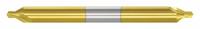 APPROVED VENDOR Center Drill: Plain Type, #3, 60°, 4 in Overall Lg, TiN Coated Carbide (MPN 300-005503). Key specifications — Brand: APPROVED VENDOR; End Type: Double End.