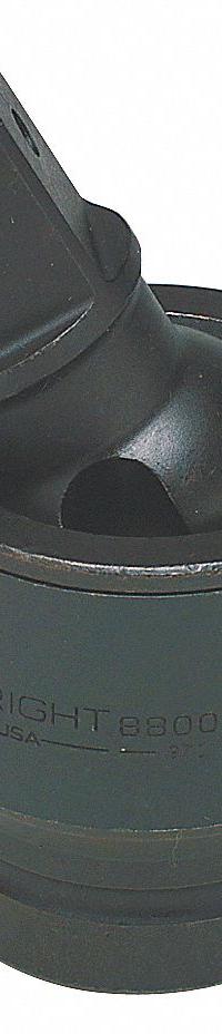 WRIGHT TOOL Impact Socket Adapter: Black Oxide, 1 in Output Drive Size, Square, 4 1/2 in Overall Lg (MPN 8800). Key specifications — attr1204914: Black Oxide; attr1204915: Locking Not Included; attr1204918: Square; attr1204937: WRIGHT TOOL.