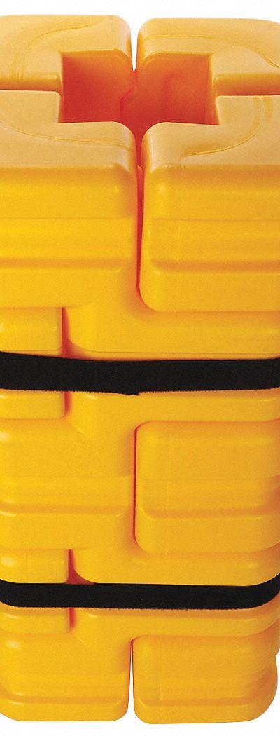 SENTRY Column Protector: 12 in - Column Protectors with Square Centers