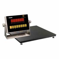 PINNACLE Floor Scale: 10,000 lb Wt Capacity - Imperial, 2 lb/1 kg Readability, Floor Scale, LED (MPN PS3000-55-10N). Key specifications — Weighing Units: lb; Platform Material: Steel; Connection Ports: RS-232; Brand: PINNACLE; Readability: 2 lb/1 kg.
