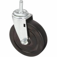 APPROVED VENDOR Stem Caster: Swivel, No Brake, 5 in Wheel Dia., 1 1/4 in Wheel Wd, Rubber, Rubber (MPN 32J852). Key specifications — attr1111099: APPROVED VENDOR; attr1111095: Black; attr1176855: Swivel.