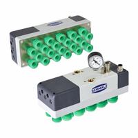 SCHMALZ Large Area Vacuum Gripping System: FQE Xc, 22 Suction Cells, 3 Ejectors, 220 mm Overall Lg (MPN 10.01.44.00373). Key specifications — attr1015376: 10.01.44.00373; attr1015378: Normally Open.