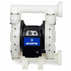 GRACO Electric Diaphragm Pump: Polypropylene Body, 2 in Fluid Connection Size, Flange Connection (MPN TE120-1303). Key specifications — Nameplate Voltage: 380-480V AC; Brand: GRACO; Diaphragm Material: PTFE with Santoprene Backing; Check Valve Material: PTFE; Seat Material: PP.