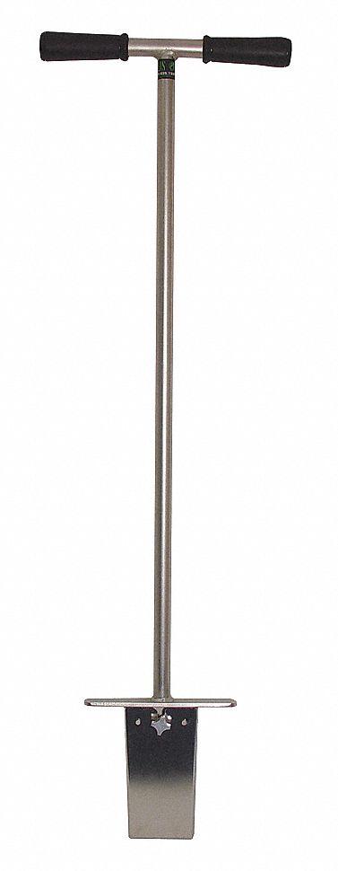 AMS Turf Profiler: Stainless Steel, 1 in x 3-1/2 in x 7 in Sample Cutter - Soil Probes