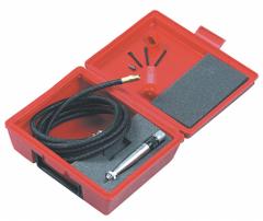 CHICAGO PNEUMATIC Engraving Pen Kit: 1/4 in NPT Inlet, 0.3 cfm, 13,500 stroke/min, 5 Tips Included (MPN CP9361-1). Key specifications — attr652683: CHICAGO PNEUMATIC; attr652675: CP9361-1; attr652695: Engraving Pen Kit; attr663433: Glass.