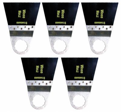 FEIN Oscillating Tool Blade: 2 9/16 in Blade Wd, 2 in Overall Lg, Flush Cutting - 12-Point Mounted Blades