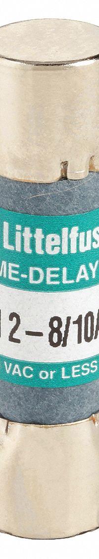 LITTELFUSE Fuse: FLM Series, Midget, Time-Delay, 2.8 A, 250 V AC, 13/32 in x 1 1/2 in (MPN FLM02.8). Key specifications — Series: FLM; Brand: LITTELFUSE.