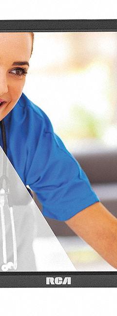 RCA COMMERCIAL Healthcare HDTV: 24 in Diagonal Screen Size, Healthcare, 60 Hz Screen Refresh Rate (MPN J24HE842). Key specifications — Manufacturer Part Number: J24HE842; Brand: RCA COMMERCIAL; Display Type: LED; Maximum Screen Resolution: 1366 x 768; Input Type: HDMI; Resolution: 720p; Facility Type_Combined: J24HE842 Healthcare.