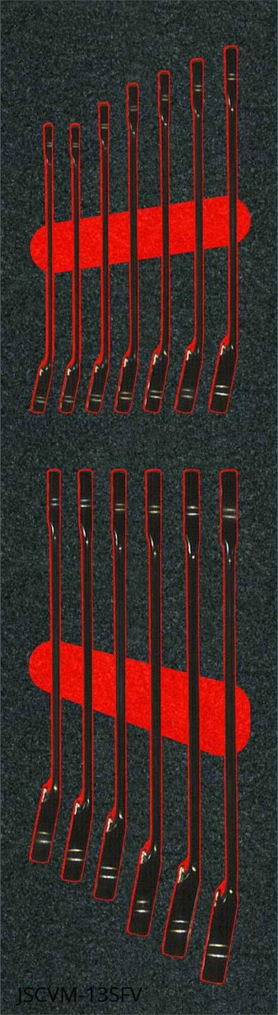 PROTO Combination Wrench: Polyethylene, Black Chrome, 13 Tools - SAE & Metric 12-Point Ratcheting Combination Wrench Sets
