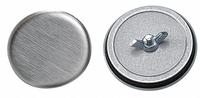 HOFFMAN Pushbutton Hole Seal: Stainless Steel, 22.5 mm Conduit Hole Size, For 0.88 in Hole Dia - Max (MPN ASPBGSS). Key specifications — Color: Unpainted; Brand: HOFFMAN; Finish: Polished; For Hole Type: Push Buttons; Includes: Oil Resistant Gasket; Material: 304 Stainless Steel; NEMA Enclosure Rating: 3R.
