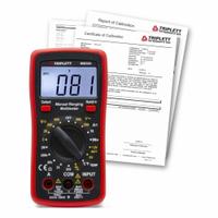 TRIPLETT Digital Multimeter: TRMS, CAT III 600V, 600 V Max AC Volt Measurement, Compact Multimeter (MPN MM300-NIST). Key specifications — Instrument Counts: 2,000; Brand: TRIPLETT; Calibration Certificate Included: Included.