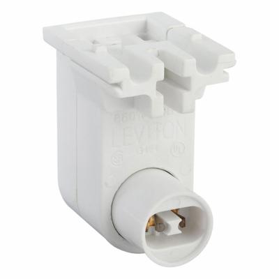 LEVITON Lampholder: Lamp Holder, Recessed Double Contact (R17d), 2 1/2 in Overall Lg - Lampholders & Sockets