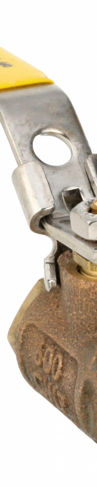 APOLLO Manual Two-Way Ball Valve: 3/8 in - Bronze Ball Valves with Drain