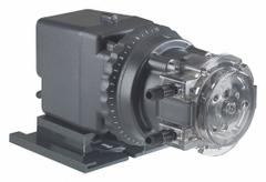 STENNER Peristaltic Chemical Metering Pump: 120V AC, 1/30 hp HP, 10 gpd Max. Flow Rate, Santoprene (MPN 45MJH2A1STAA). Key specifications — Tubing Material: Santoprene; Brand: STENNER; Reproducibility: ±2.0%.