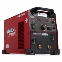 LINCOLN ELECTRIC Multiprocess Welder: Flextec 350X, DC, Power Source Only (MPN K4271-2). Key specifications — Maximum Amperage (Stick): 425 A; Maximum Amperage (TIG): 425 A; Input Voltage (Nominal) (Merch - Table Column, Filters): 575V.