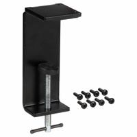 WALDMANN Table Clamp: 5.3 in Clamping Capacity, Black, Table Clamp, Metal (MPN 190033019-00014950). Key specifications — Arm Material: Metal; Brand: WALDMANN; Compatible with Brand: Ring LED; Product Type: Table Clamp.