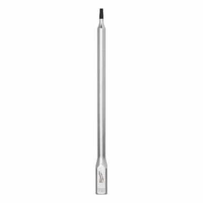 MILWAUKEE Bit Socket: 1/4 in Drive Size, Torx Tip, T15 Tip Size, 6 in Overall Lg - Torx Bit Sockets