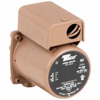 Circulating Pump: 1/40 hp HP, 115V AC, Bronze, 1, 7 gpm, 5 ft Max. Head, 4 1/4 in Face to Face (MPN 003-BC4). Key specifications — Nameplate Voltage: 115V AC; Connection Type: Sweat; Brand: TACO; Includes Volute: Volute Included; System Type: Potable Water.