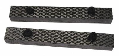 WILTON Replacement Jaw Inserts: Mounting Screws, Serrated - Screw-In Vise Jaw Caps