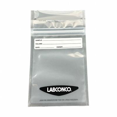 LABCONCO Sanitary zipper-seal bags: 4 in x 6 in x 10 in - Freeze Dryer Accessories