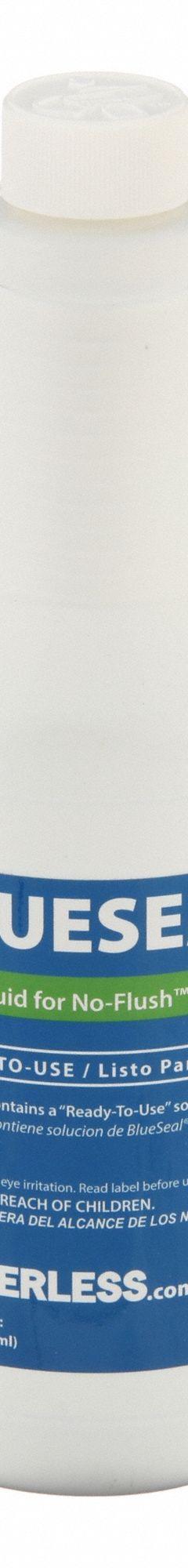 WATERLESS NO-FLUSH URINAL Waterless Urinal Sealant: Liquid, Blue (MPN 1114). Key specifications — Product Type: Waterless Urinal Sealant; Brand: WATERLESS NO-FLUSH URINAL; Color: Blue; Material: Liquid.