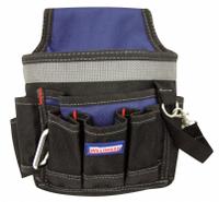 WESTWARD Tool Pouch: 6 Pockets, Black, Polyester (MPN 5MZL6). Key specifications — Closure Type: Open Top; Attachment: Belt Slot; Color: Black; Brand: WESTWARD.