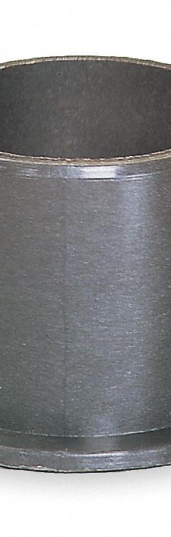 IGUS Flanged Sleeve Bearing: Polymer, 3/16 in Bore, 1/4 in OD, 1/4 in Overall Lg, Matte Gray, 5 PK (MPN GFI-0304-04). Key specifications — Brand: IGUS; Color: Matte Gray.