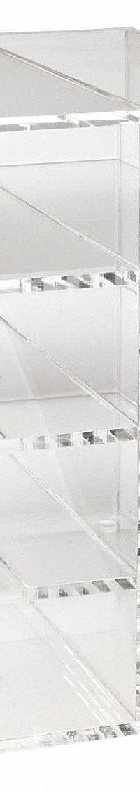 Microtube Rack: 9 3/8 in Overall Wd, 9 1/4 in Overall Ht, 6 1/4 in Overall Lg, Acrylic, Clear (MPN HS23263A). Key specifications — Material: Acrylic; Mounting Location: Benchtop; Color: Clear; Product Type: Storage Rack; Total Holding Capacity: 8 x 80 Wells; Brand: HEATHROW SCIENTIFIC.