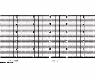 GRAPHIC CONTROLS Roll Paper Strip Chart: Roll Paper Strip Chart - Strip Chart Paper Compatible with Eurotherm Chessell